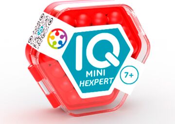 Ansicht auf ein Geduldspiel in roter Farbe