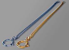 Ansicht auf die beiden Ketten.