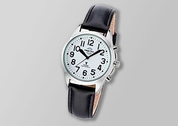 Ansicht auf die Uhr.
