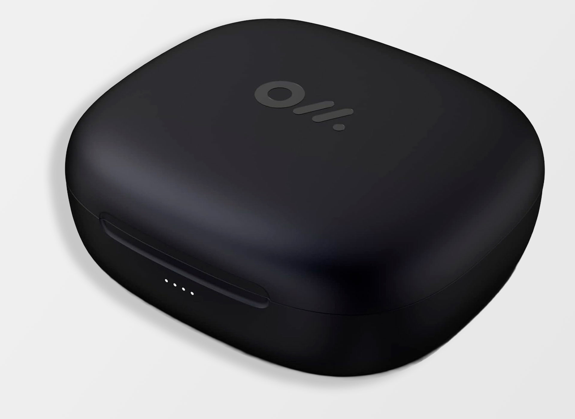 Ansicht auf das schwarze Ladeetui.