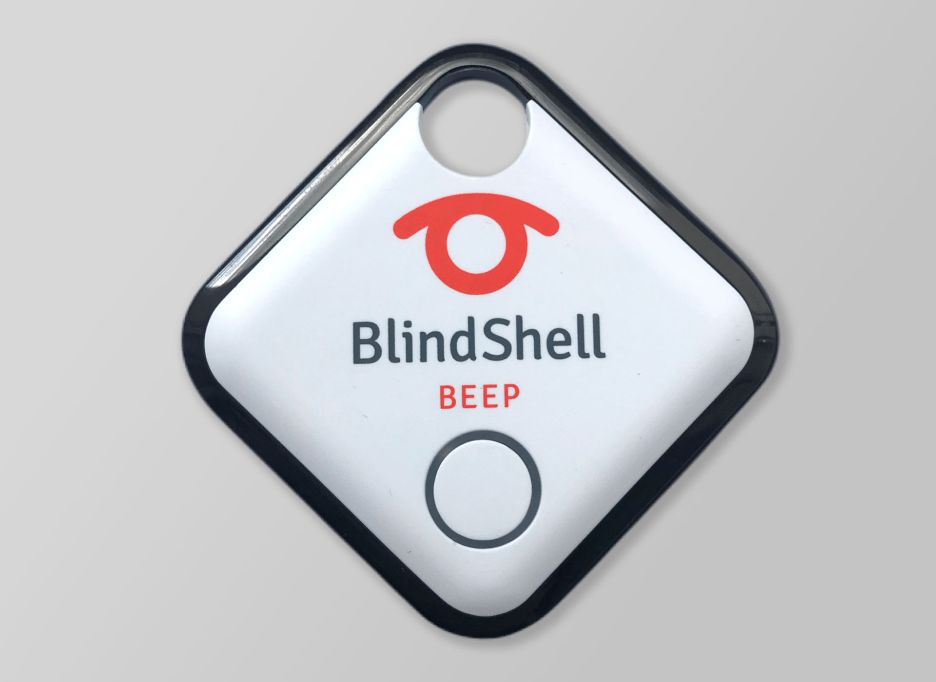 Ansicht auf den quadratischen Piepser.