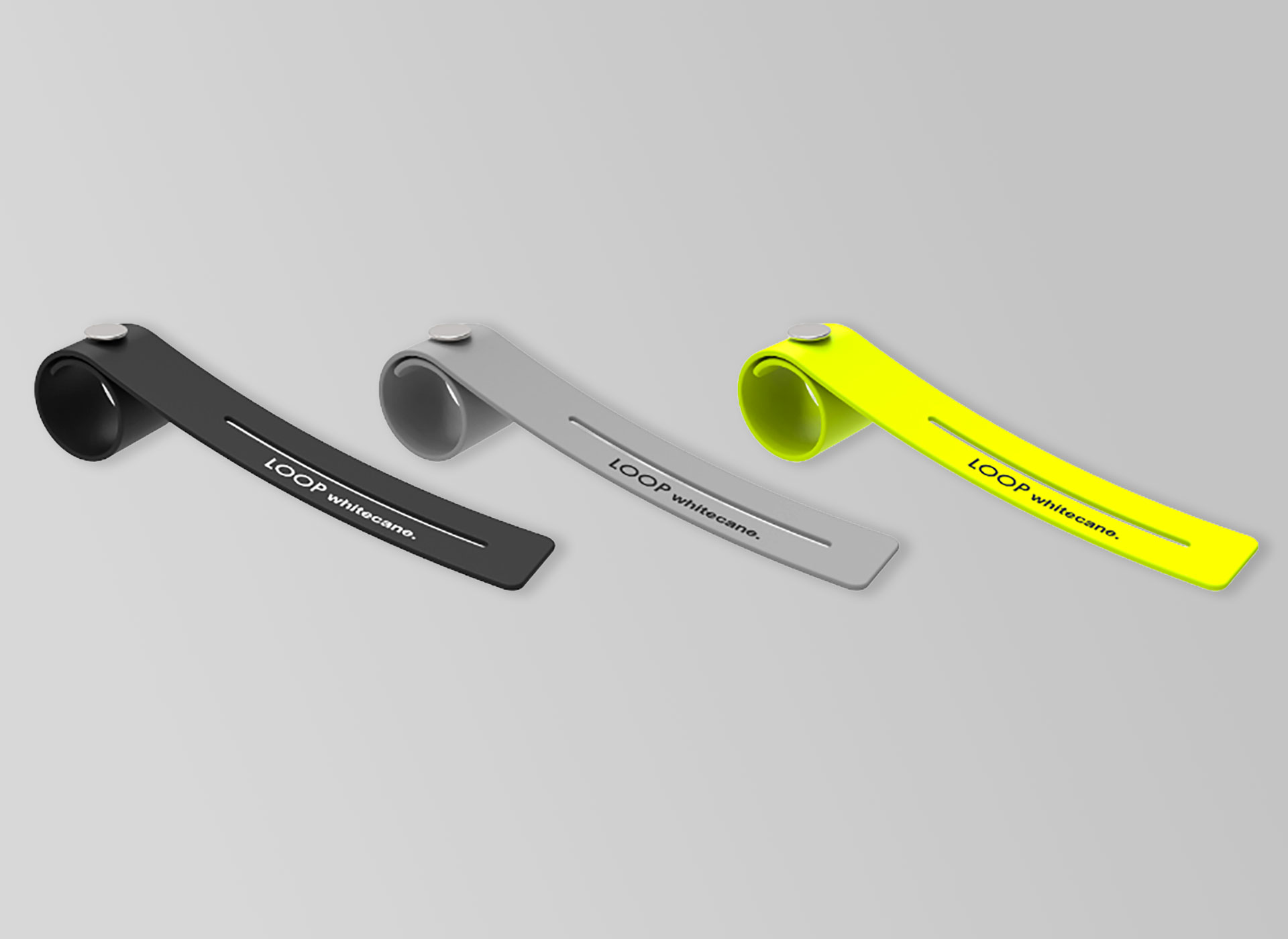 Ansicht der drei Loops in den verschiedenen Farben.